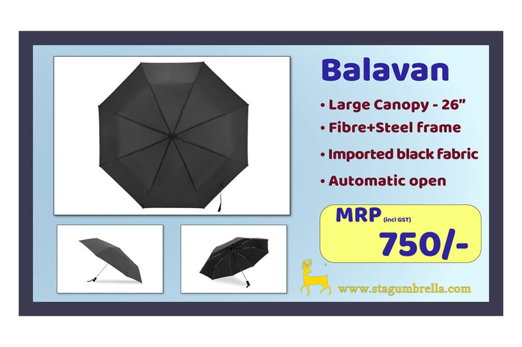 Balwan Umbrella Stag Brand cost 750