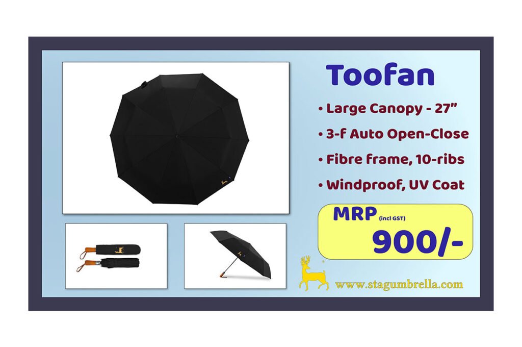 Toofan Stag brand-Umbrellas price 900